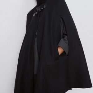 Zara Cape jacket Italian wool